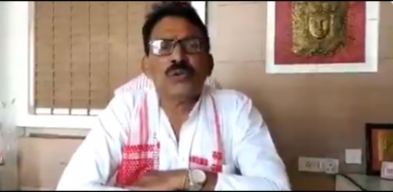 Madhya Pradesh Water Resources Minister Tulsi Silawat and his wife have tested coronavirus positive.  The information was shared by the minister himself on his Twitter handle on July 29. Credit: Twitter/@tulsi_silawat
