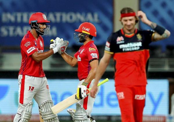 Kings XI Punjab skipper KL Rahul after scoring a century during IPL 2020 cricket match against Royal Challengers Bangalore. Credit: PTI Photo