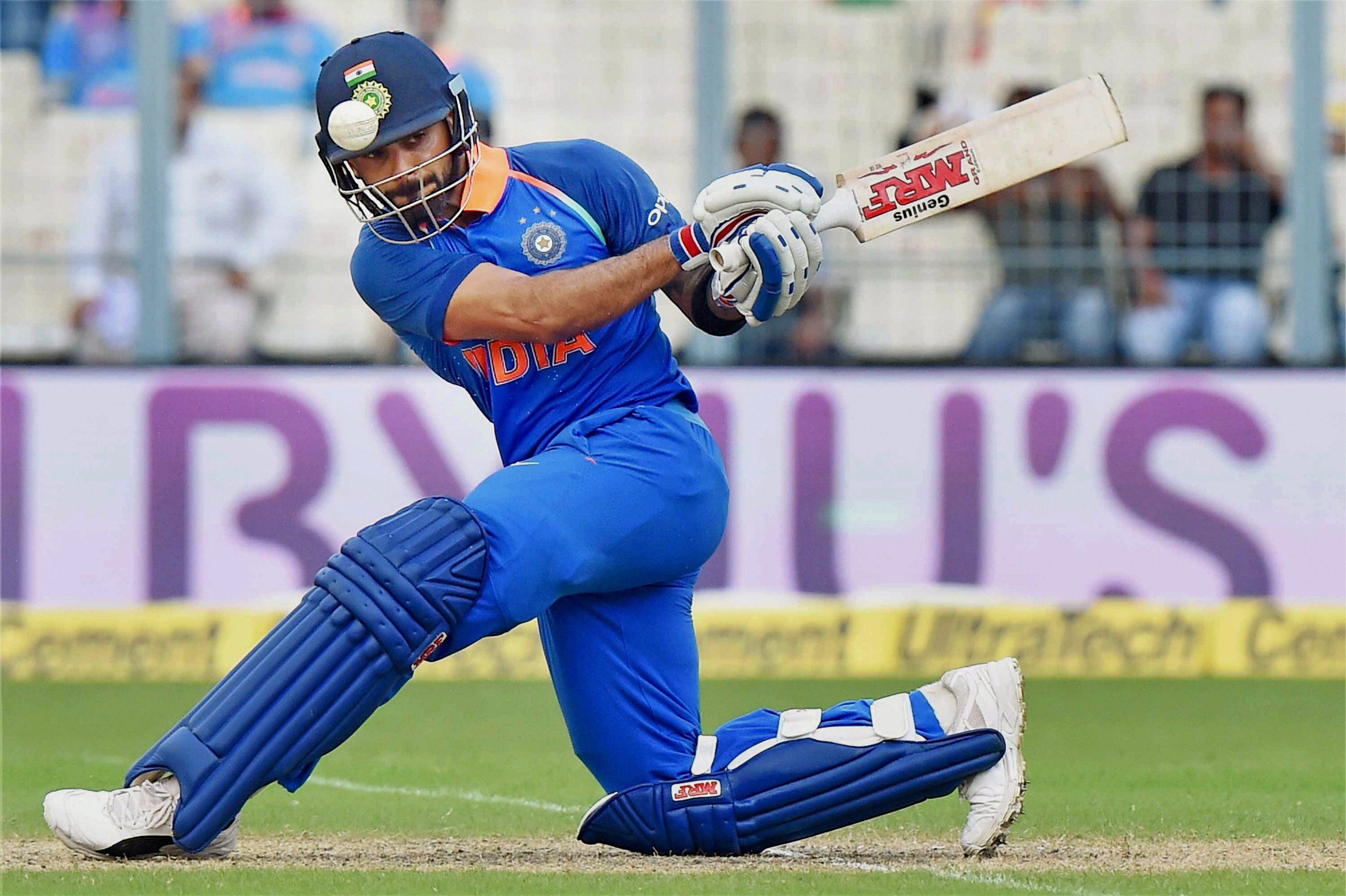 2013 ODI: The skipper's 100 against Australia. Credit: PTI File Photo