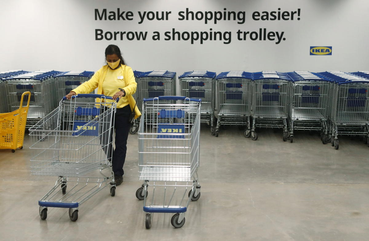 IKEA will initially cap the number of visitors to enable social distancing to safeguard its employees and customers against Covid-19. Visitors will have to register through IKEA’s website to gain entry. Credit: AFP Photo