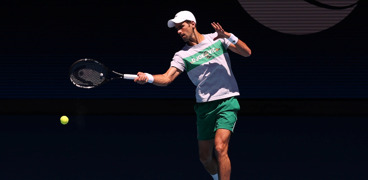 Djokovic, considered to be one of the greatest hardcourt players of the Open Era, has won 12 major titles on that surface, 9 Australian Open and 3 US Open. Meanwhile, on clay court, he has won 15 titles including a French Open title and 10 Masters titles. Credit: Reuters Photo