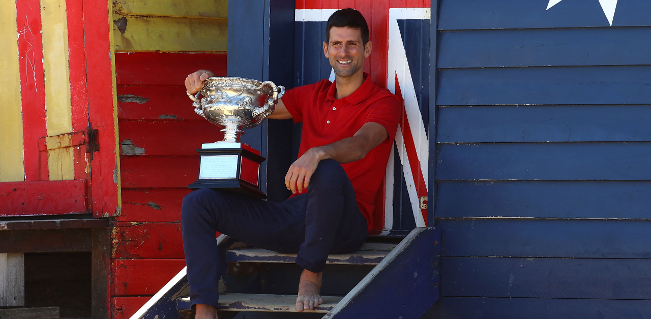With his latest Australian Open victory, Djokovic has the most wins in the tournament on the men’s side. He surpassed the old record of 6 Australian Open titles by Roy Emerson. Credit: AFP Photo