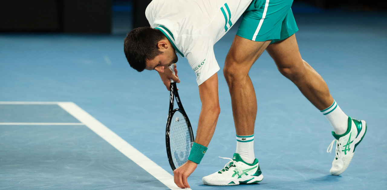 Djokovic is the 5th male player in the Open era to be at the world no. 1 position for more than 250 weeks. Credit: AFP Photo