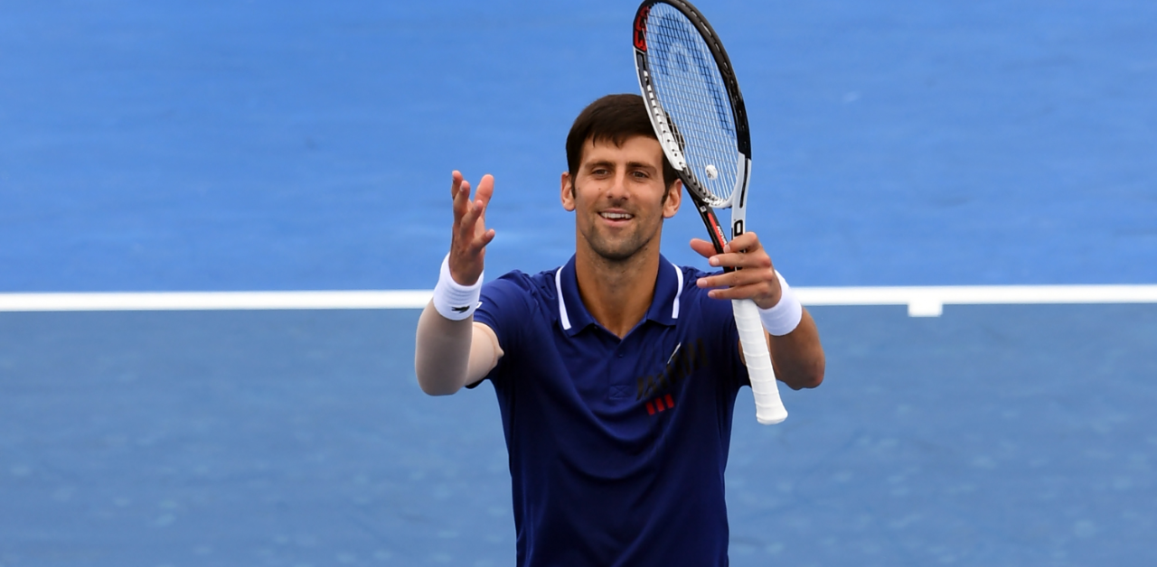 He is also the first tennis player to earn more than $100 million in prize money. Credit: AFP Photo