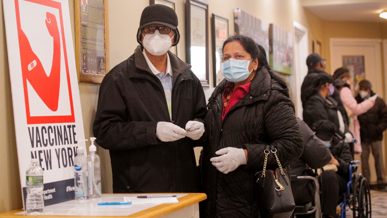 United States | Vaccines administered: 6,30,90,634 | Total cases as of February 24, 2021: 2,88,97,718 | Credit: Reuters Photo