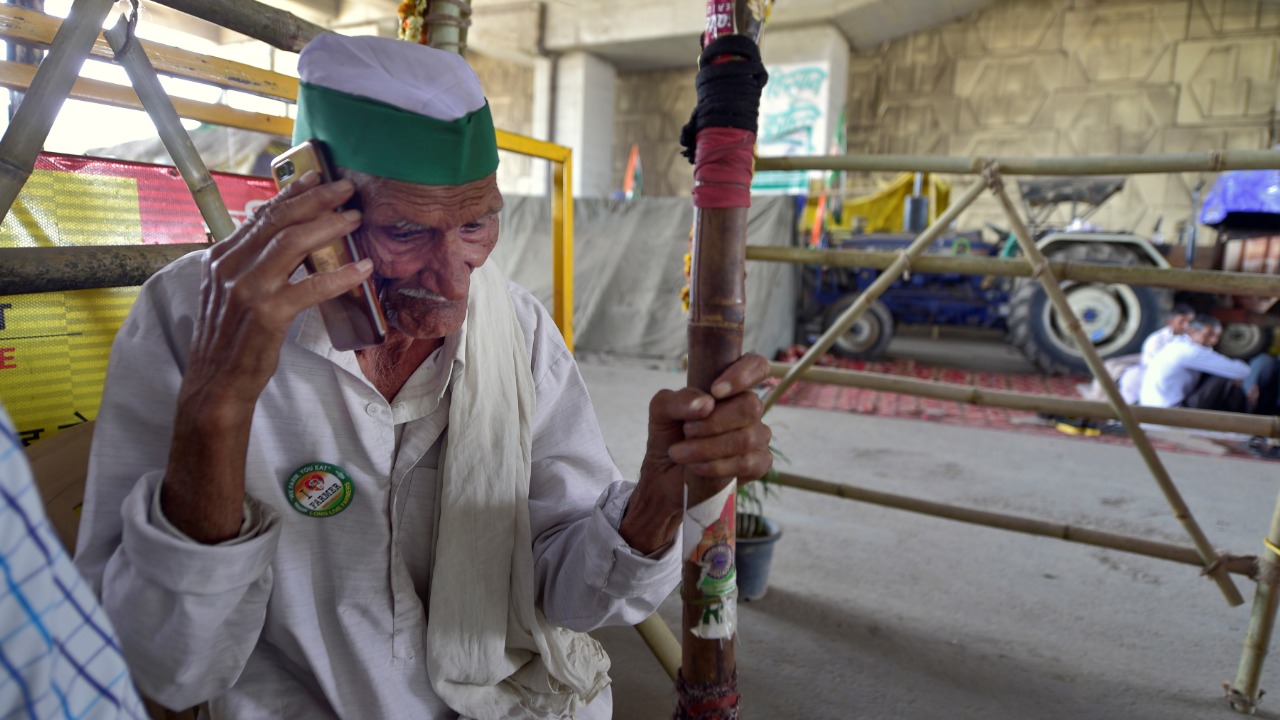 February 27: Towards the end of the month the movement's intensity seemed to slowly dissipate, with farm union spokesperson Rakesh Tikait attending different 'Mahapanachayats' elsewhere in North India. The swades of farmers and news of road and rail blockages was not to be heard anymore | Credit: PTI File Photo