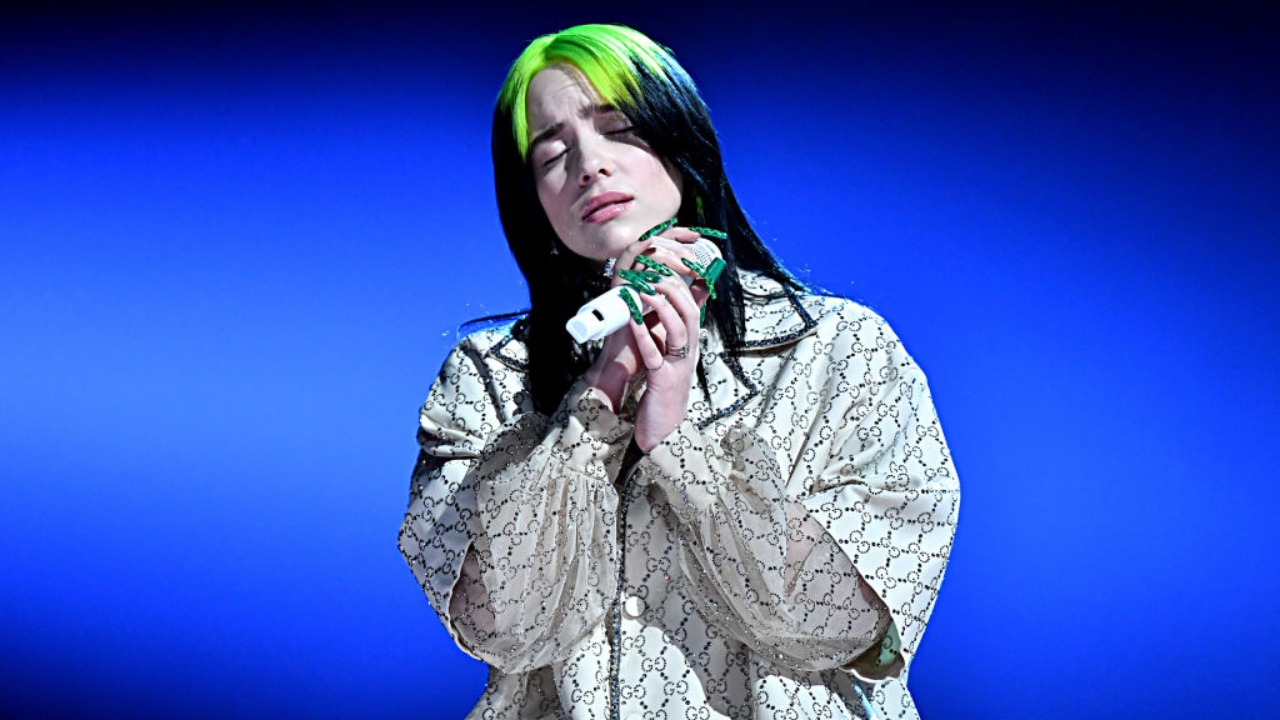 Billie Eilish | 2 nominations for 'Everything I Wanted' and 'No Time To Die'. Credit: Getty Images