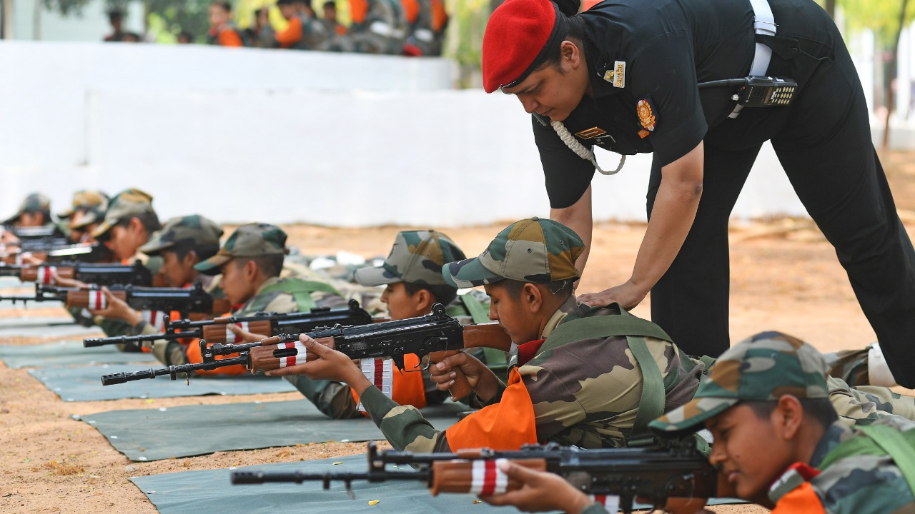The Army stresses that physical training requirements have only been slightly nudged down for women and that the training regimen between the two sexes is the same.