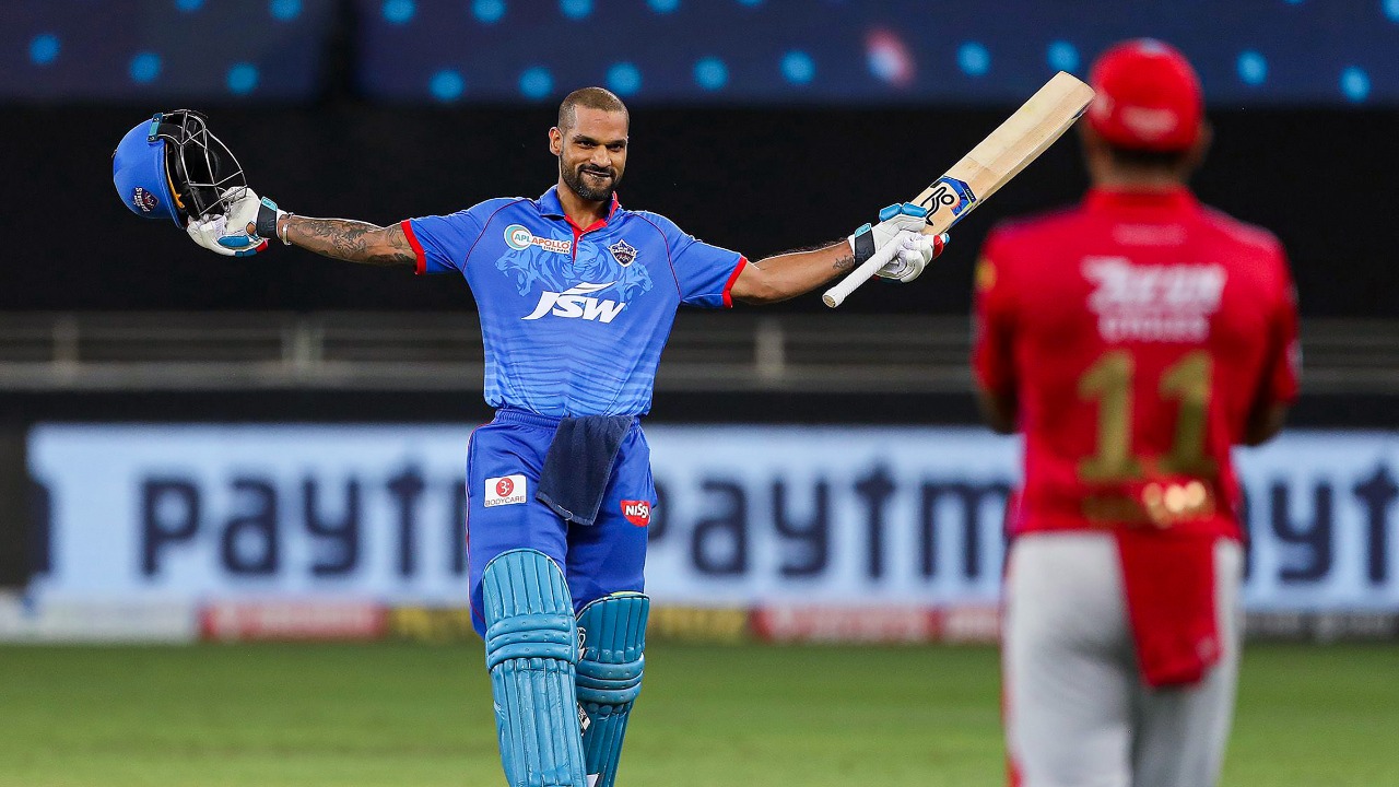 Most number of 50s | 2. Shikhar Dhawan | 41 half-centuries | Delhi Capitals