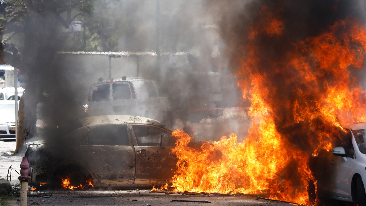 Nine children were among those killed in the blockaded Gaza Strip that is controlled by the Islamist movement and 125 people there were wounded, local health authorities said. Credit: AFP
