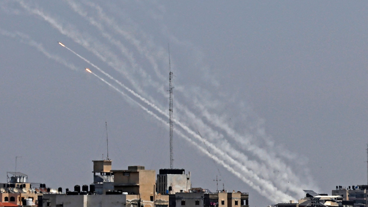 Tensions in Jerusalem have flared into the city's worst disturbances since 2017, when Israeli riot police clashed with large crowds of Palestinian worshippers of the Muslim holy fasting month of Ramadan. Credit: AFP