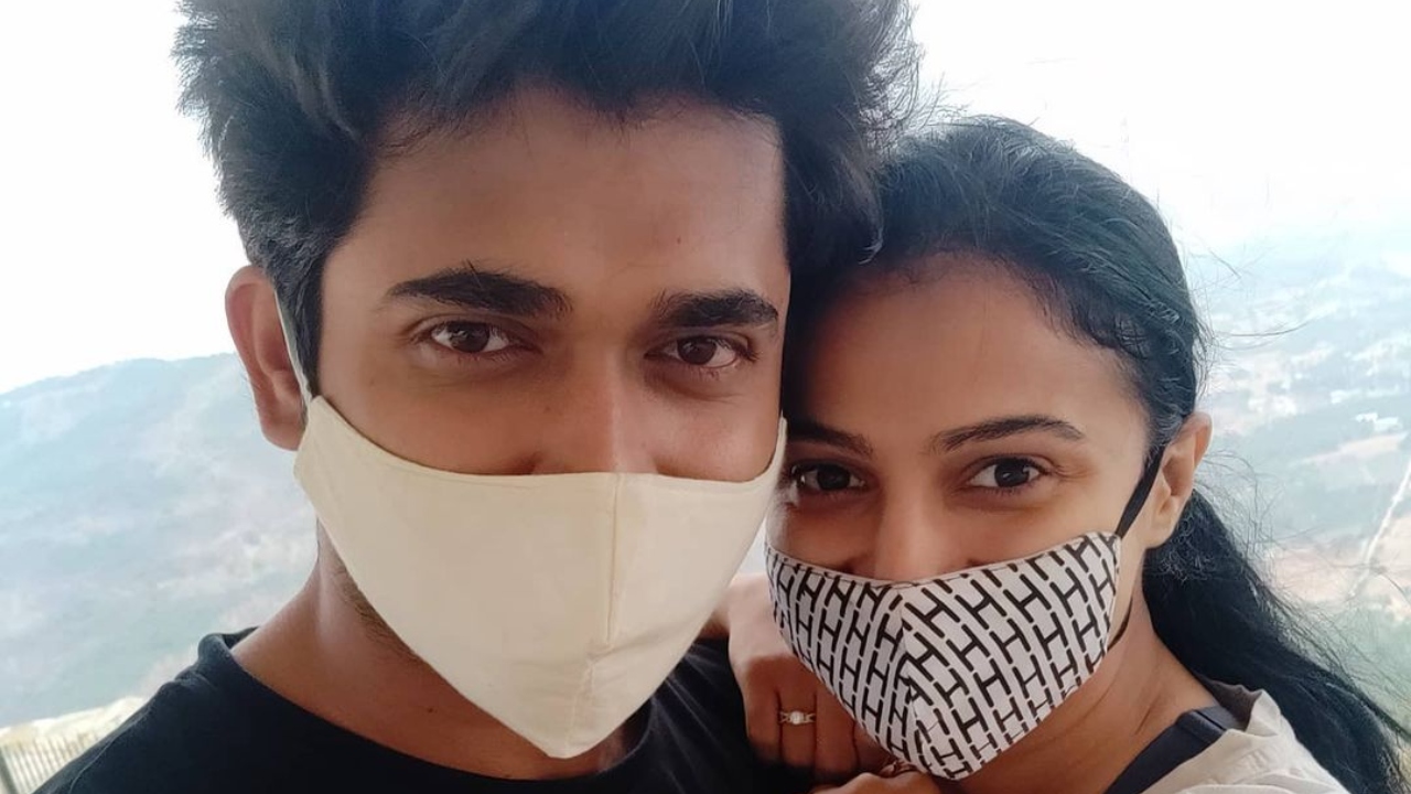 The Sandalwood couple took to their social media handles to share this news with their fans and well-wishers. Credit: Instagram/iam.kavitha_official