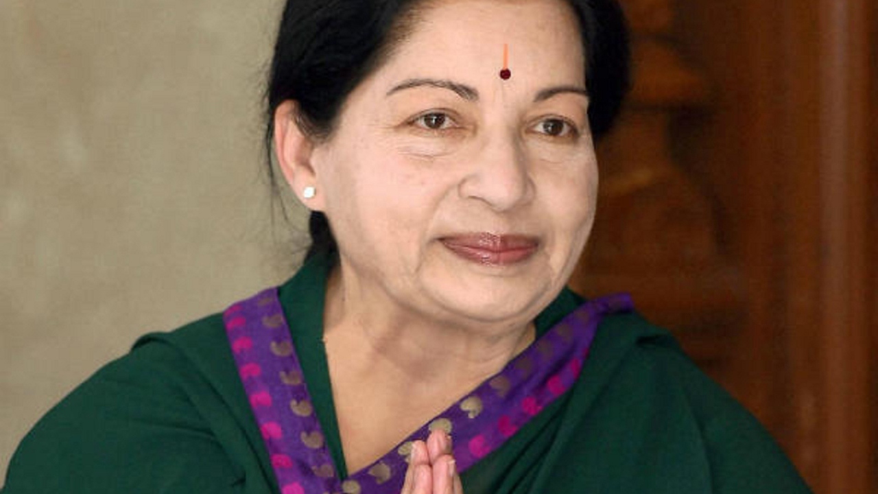 Jayalalithaa J: Actor-turned-politician Jayalalithaa Jayaraman is one of the most famous and popular female politicians in India. Fondly called 'Amma', she belonged to All India Anna Dravida Munnetra Kazhagam (AIADMK) party and had served as Chief Minister of Tamil Nadu successfully for five terms. She is known for her fierce political views and women empowerment strategies. Credit: DH Photo