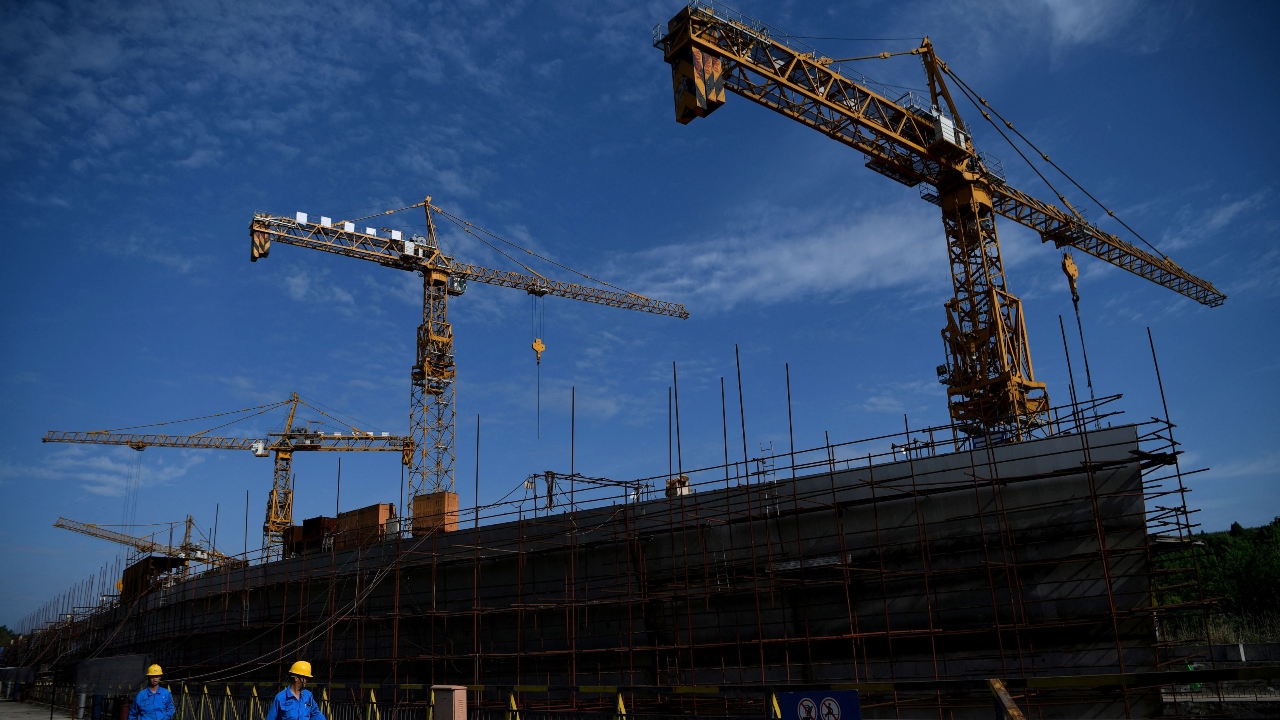It has taken six years -- longer than the construction of the original Titanic -- plus 23,000 tons of steel, more than a hundred workers and a hefty one billion yuan ($153.5 million) price tag.