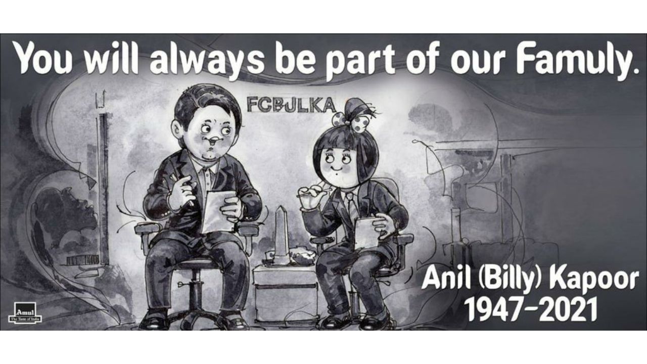 Paying tribute to Anil Kapoor - doyen of Indian Advertising.