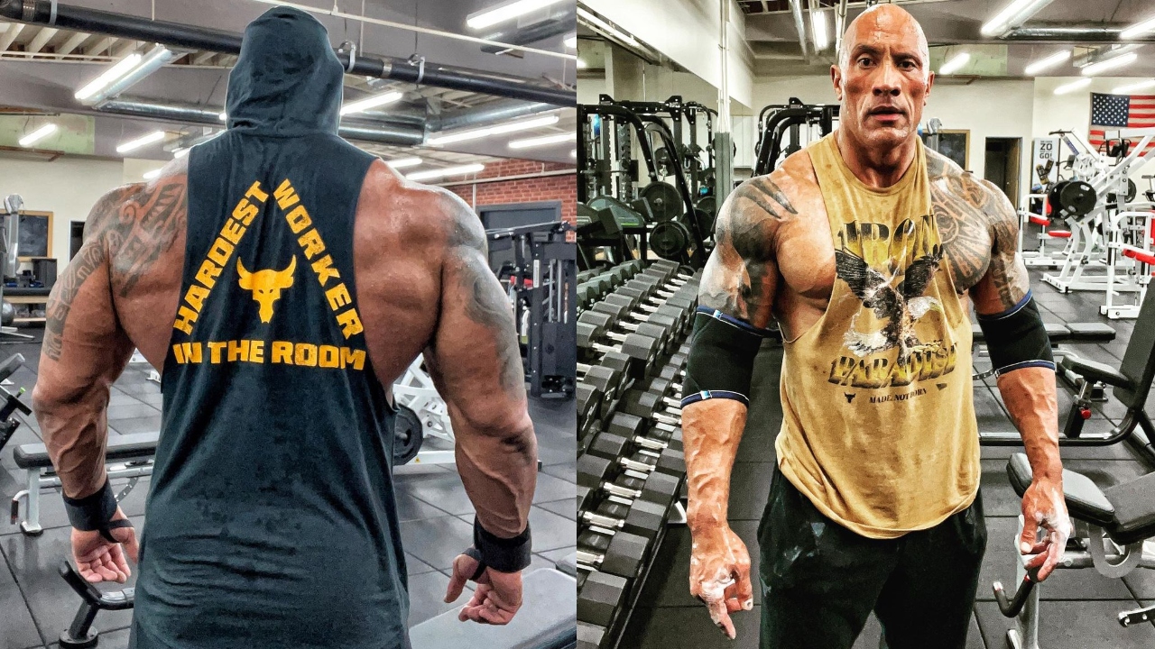 Professional wrestler and actor Dwayne 'The Rock' Johnson - 242 million followers. Credit: Instagram/therock