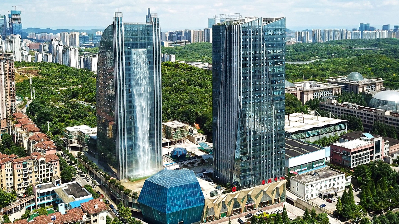 Guiyang | Number of skyscrapers 200 metres or more in height - 05. Credit: AFP Photo