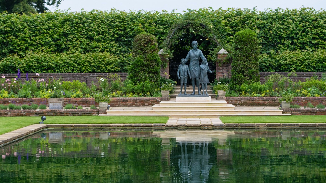 The garden, which sits within London's Hyde Park and will be open to the public to visit for free.