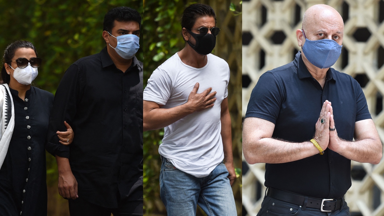 Dilip Kumar death: Celebs visit the legend's residence to pay their last respects