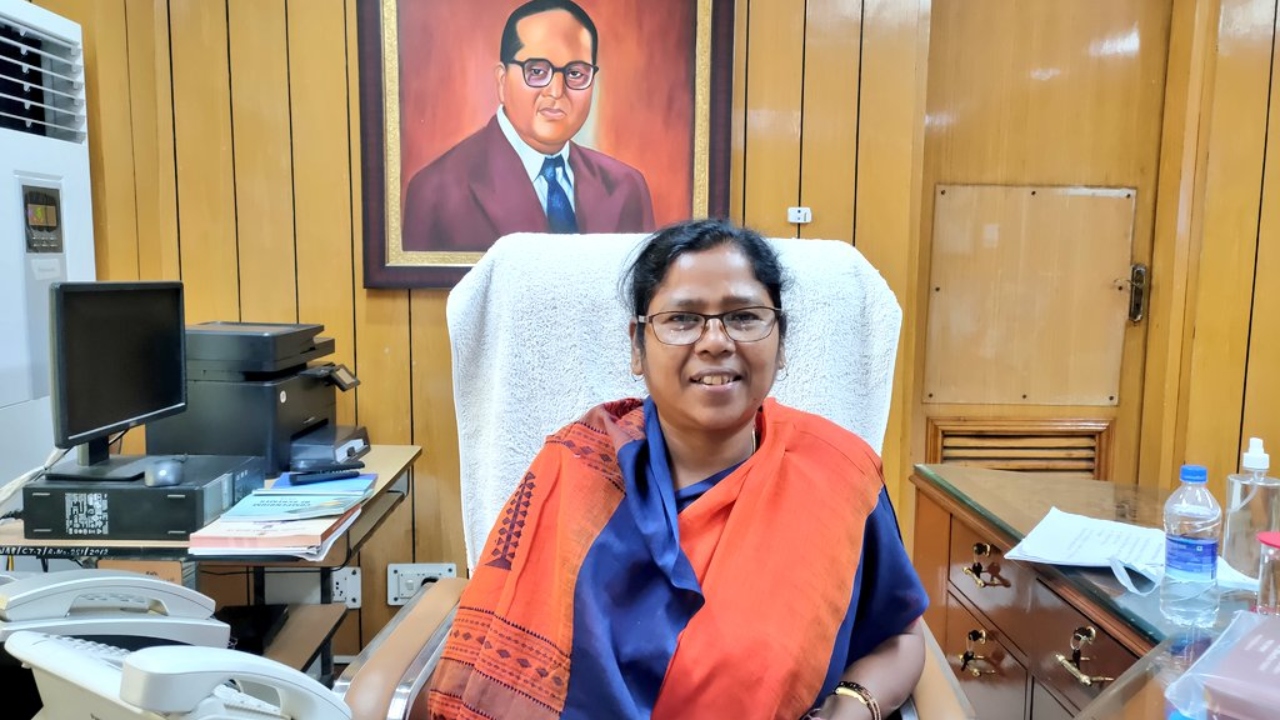 Pratima Bhoumik| State: Tripura| Constituency: Tripura West| Total Asset: Rs 6 Lakh+. Credit: Twitter/@PratimaBhoumik