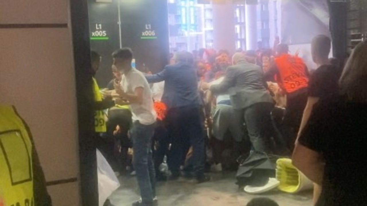 Pictures and videos of England fans attacking Italy fans outside the Wembley Stadium following their team’s defeat in Euro 2020 final are doing the rounds on internet. Credit: Reuters Photo