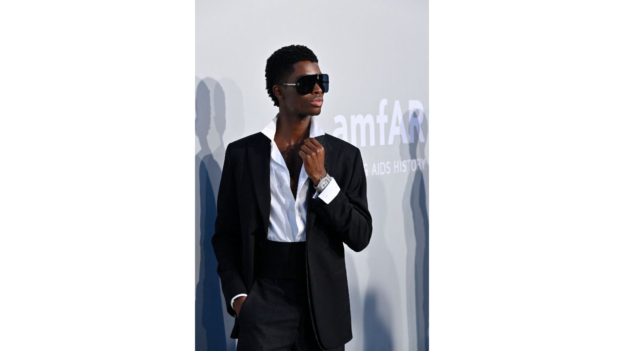 Alton Mason looks smart and sassy. Credit: AFP Photo