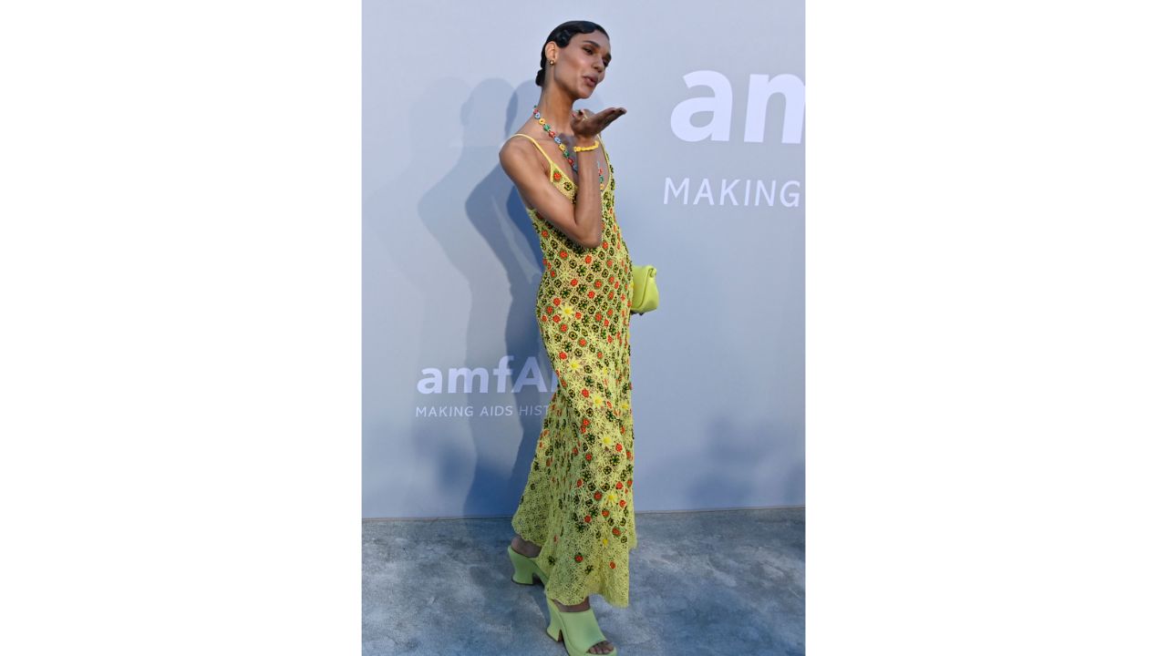 Wearing Bottega Veneta, Barbara Valente arrived in style. Credit: AFP Photo