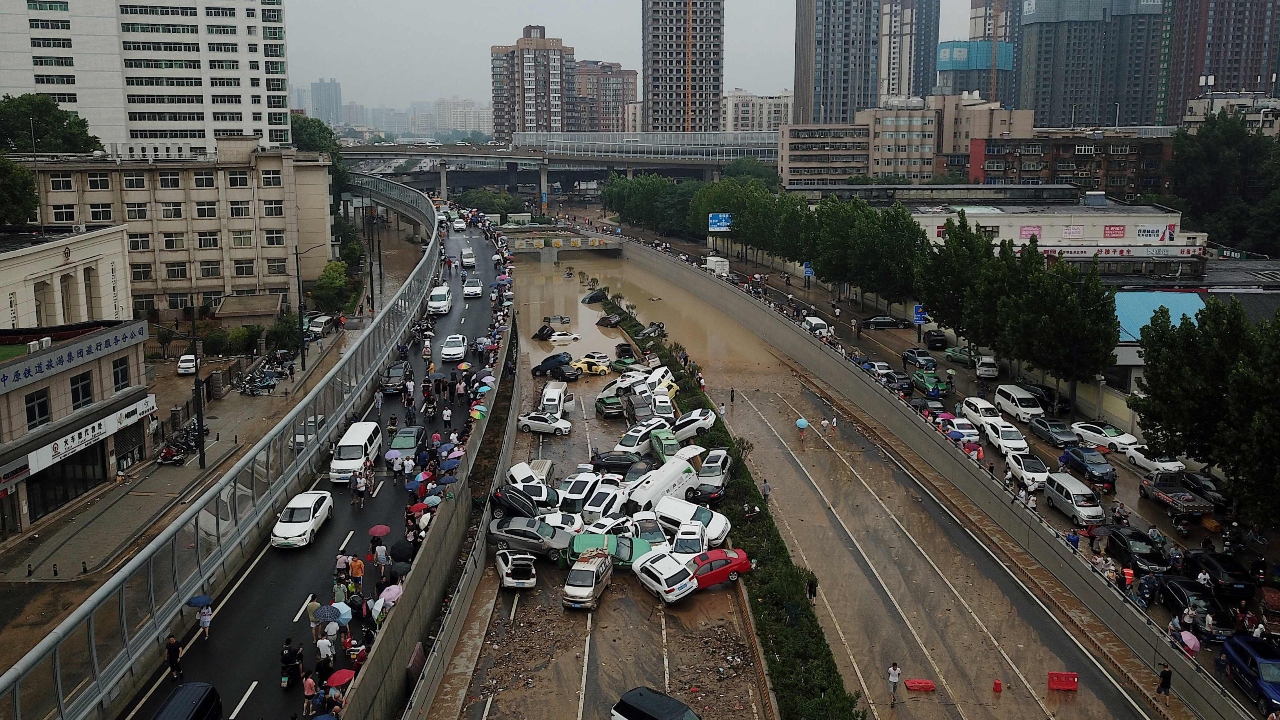 The changing climate is also making these kind of extreme weather events more common as the world continues to heat up, with catastrophes seen across the world. Credit: AFP Photo