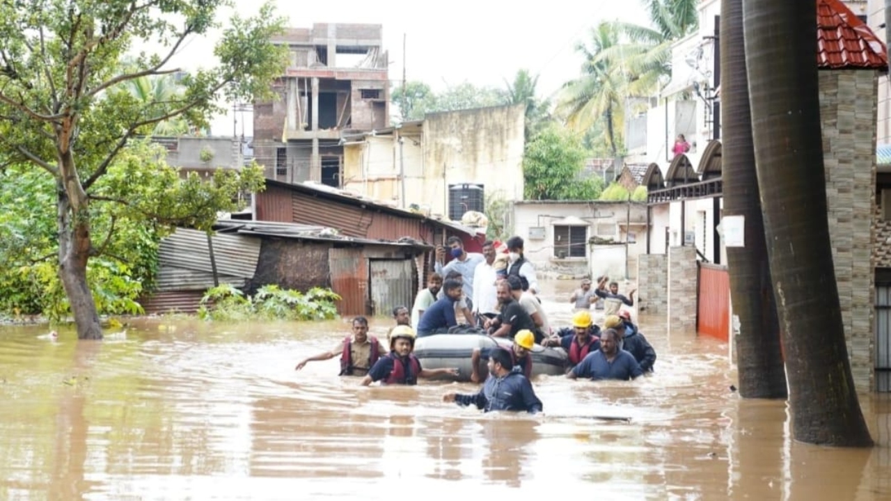 The Mumbai-based Western Naval Command confirmed receiving a request from the Maharashtra government to send rescue teams. Credit: Special Arrangement