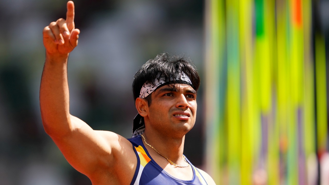 This was his fifth career best throw. Credit: Reuters Photo