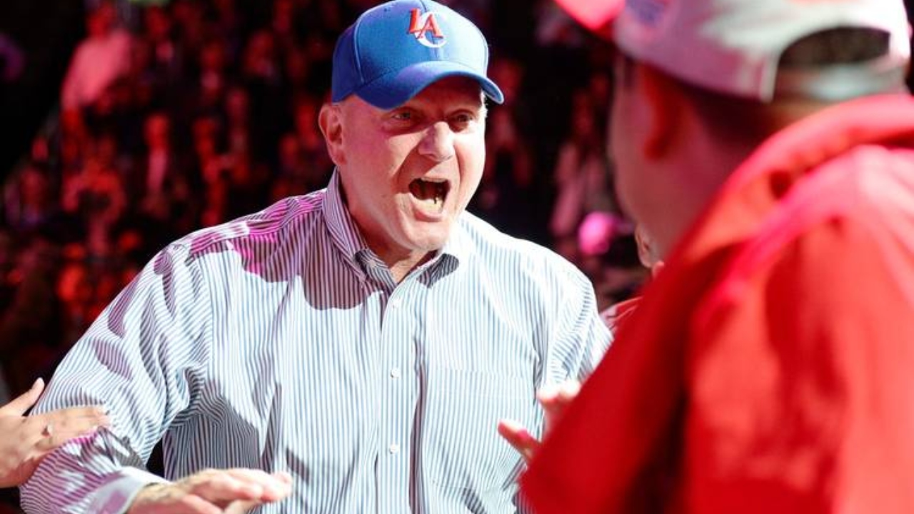 With $106 billion net worth, Steve Ballmer is the eight richest man in the world. Credit: Twitter/@Steven_Ballmer