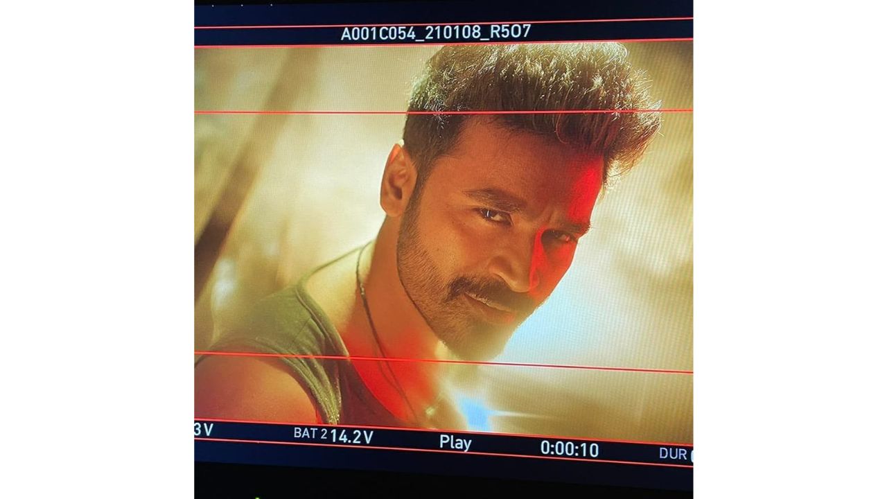 Kollywood actor Dhanush secured the fifth spot in the list. (Credit: Instagram/dhanushkraja)