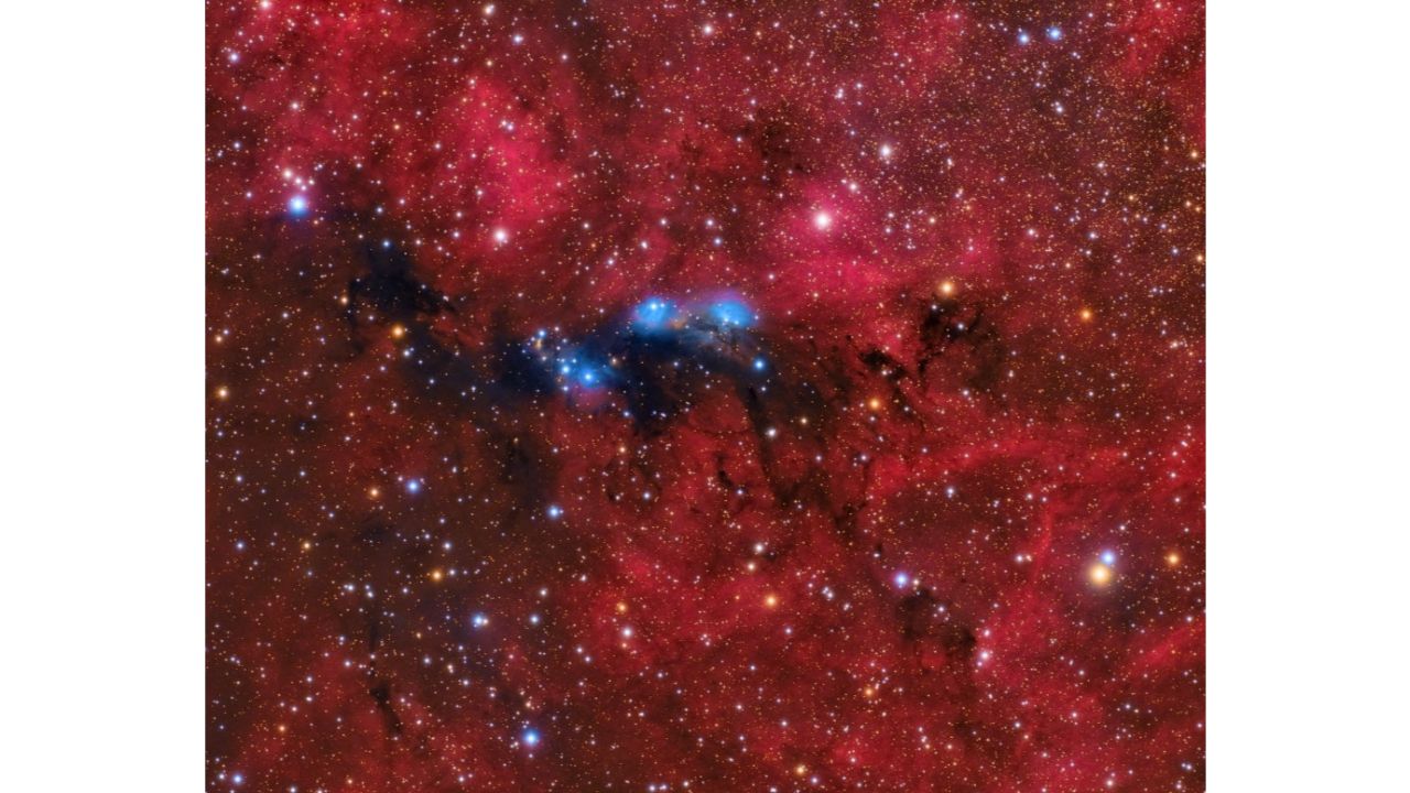 Young Competition Runner-Up: Nebula. Credit: Royal Observatory Greenwich’s Astronomy Photographer of the Year 13 (2021) competition/exhibition- Hassaana Begam & Aathilah Maryam H (India)
