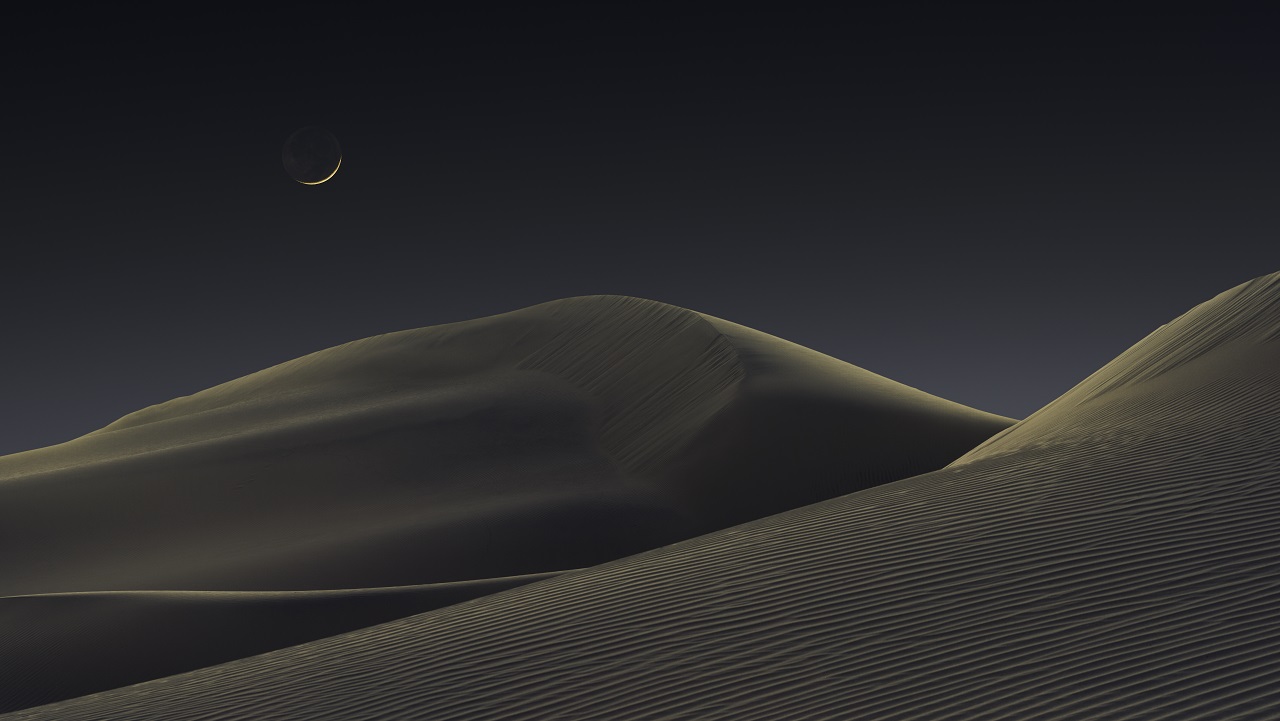 Skyscapes Winner: Luna Dunes. Credit: Royal Observatory Greenwich’s Astronomy Photographer of the Year 13 (2021) competition/exhibition - Jeffrey Lovelace (USA)