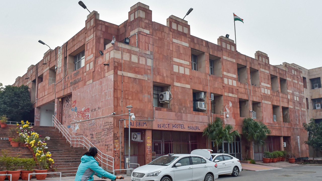 9) Jawaharlal Nehru University | Overall score: 66.61. Credit: PTI Photo
