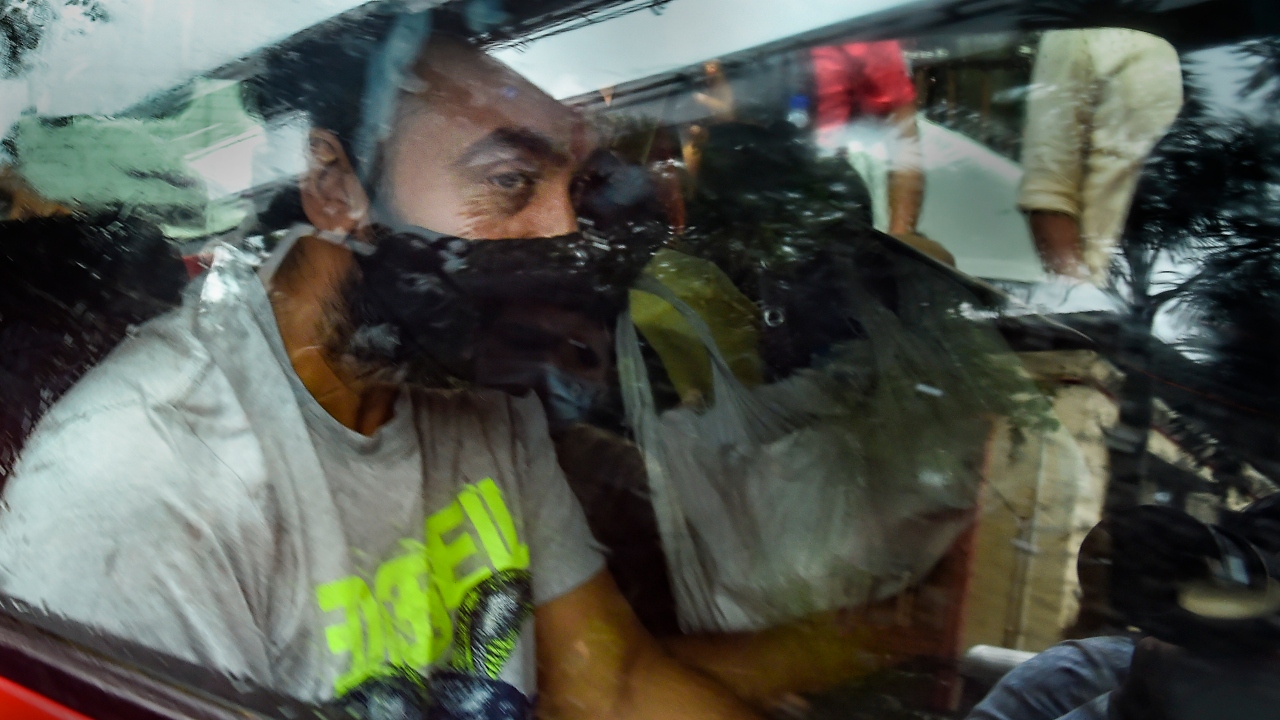 The 46-year-old businessman was lodged in Arthur Road Jail in central Mumbai under judicial custody. Kundra, the husband of Bollywood actor Shilpa Shetty, was arrested by the Mumbai police's crime branch after being booked under relevant sections of the Indian Penal Code, the Information Technology Act and the Indecent Representation of Women (Prohibition) Act. Credit: PTI Photo