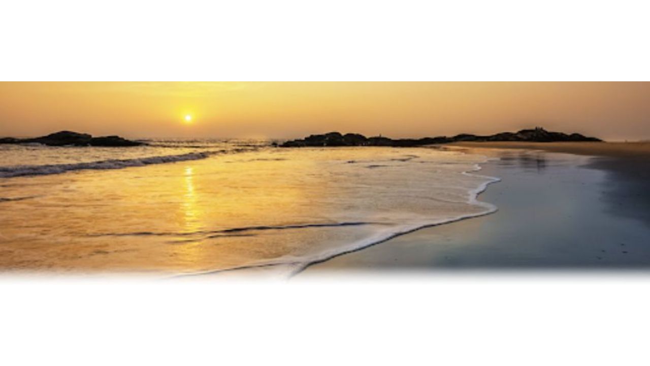 Golden sand beach in the village of Ghoghla is Diu’s largest beach and is famous for its picturesque view. Credit: Twitter/@PBNS_India