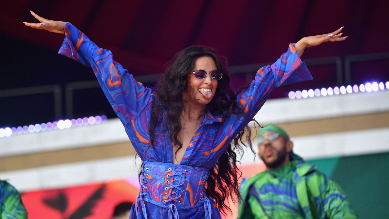 US-Cuban singer-songwriter Camila Cabello performs during the 2021 Global Citizen Live festival at the Great Lawn, Central Park. Credit: AFP Photo