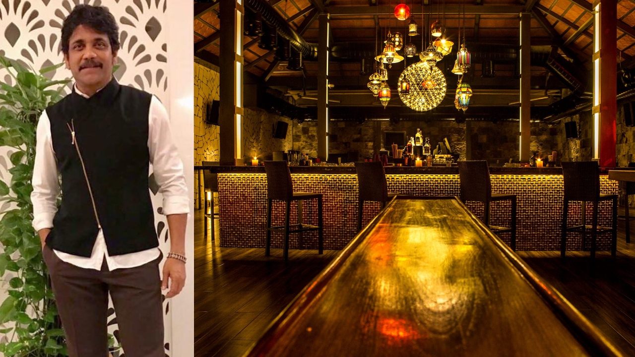 N Grill & N Asian: In 2014, Telugu superstar Nagarjuna joined hands with Preetam Reddy and opened N-Grill, a modern grill house and N-Asian, a Chinese restaurant. These places emerged as a popular hangout spot in Hyderabad. Their drinks and foods are quite popular. Credit: Instagram/akkineni__nagarjuna