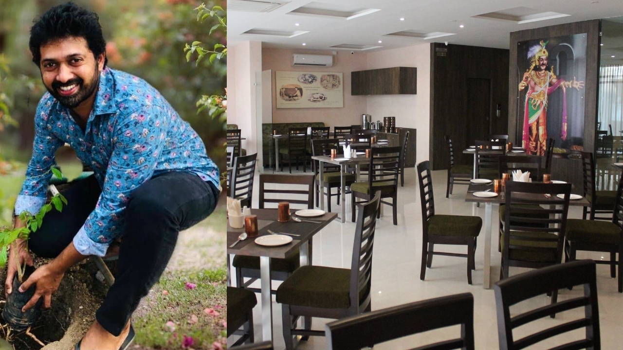 MayaBazar: Telugu actor Shashank runs a successful restaurant by the name of MayaBazar. This cinema-themed eatery attracts huge crowds and is best known for its mouth watering Mughalai food. Credit: Insgtagram/actor_shashank & Facebook/MayabazarResto