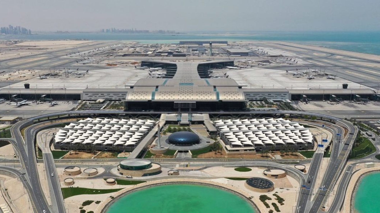 Hamad International Airport in Doha dethroned Singapore Changi Airport and has topped the list. Credit: Instagram/hiaqatar