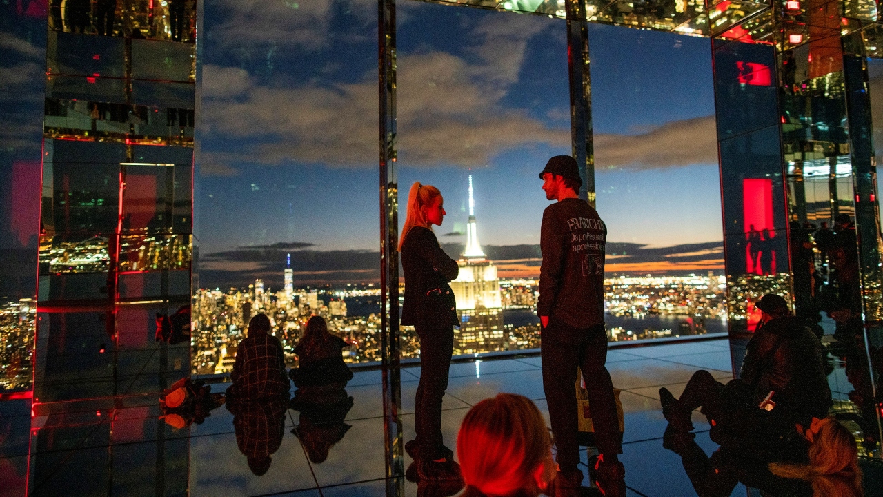 At night, all the lights from midtown and these buildings get absorbed into the space, and it’s romantic and futuristic at the same time. Credit: Reuters Photo