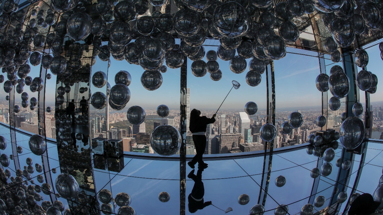 This is the view they use in the movies, and seeing it in real life is really powerful. Credit: Reuters Photo