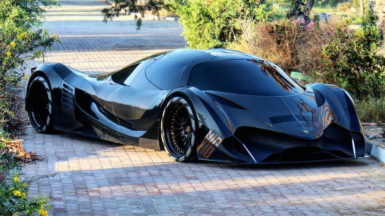 Devel Sixteen| Devel Sixteen is born with extreme performance & unimaginable outstanding power of ten super cars. A distinctive design of this new generation brings you the ultimate breakthrough feeling of a jet fighter with a power surpassing any car in the world. The all-new production model of Devel 16 has a super lightweight, high-strength Carbon fiber body. The 81 mm Quad Turbo 12.3 Litre V16 engine generates massive power- 5007 Horsepower and 3757 lb-ft of torque. Credit: Instagram/devel_sixteen