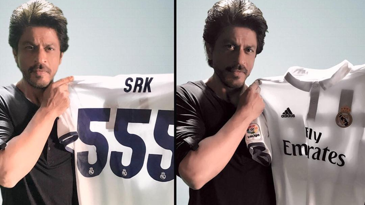 Shah Rukh Khan is an ardent believer of numerology, and all his contact numbers and car number plates have a particular combination of five or eight. Credit: Instagram/iamsrk