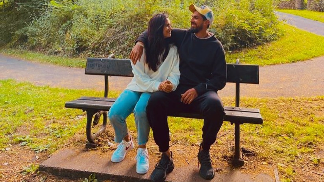 Team India pacer Ishant Sharma fell in love with Basketball player Pratima Singh at an event where he was invited as a chief guest. Ishant admitted that it was 'love at first sight' for him, and he had intentions to marry her after the very time he saw her. They married in a gala ceremony in 2016. Credit: Instagram/ishant.sharma29