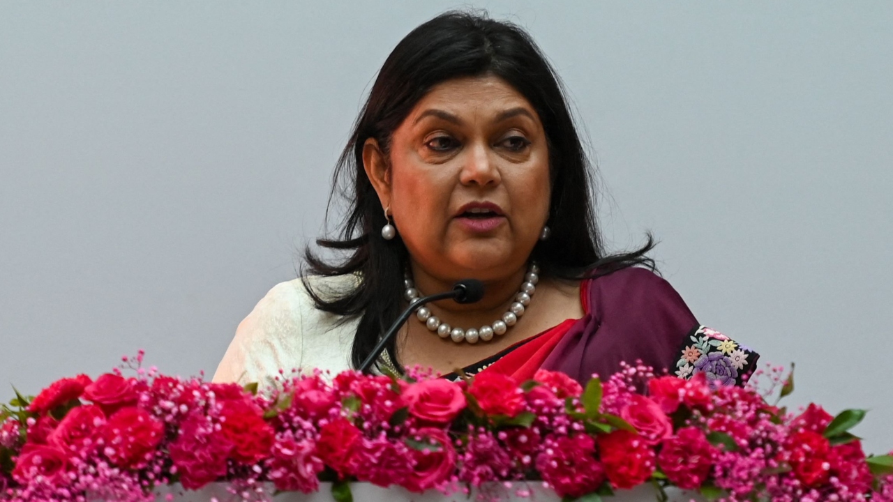 Falguni Nayar founder of Nykaa is the latest women entrepreneur to enter the billionaires club in India. Falguni’s net worth zoomed after her beauty and fashion retailer Nykaa's parent company FSN floated on the Mumbai stock exchange on November 11, hitting a valuation of $13.5 billion in the first five minutes of trade. She is the second richest women in India with a net worth of $6.8 billion, according to Forbes. Credit: AFP Photo