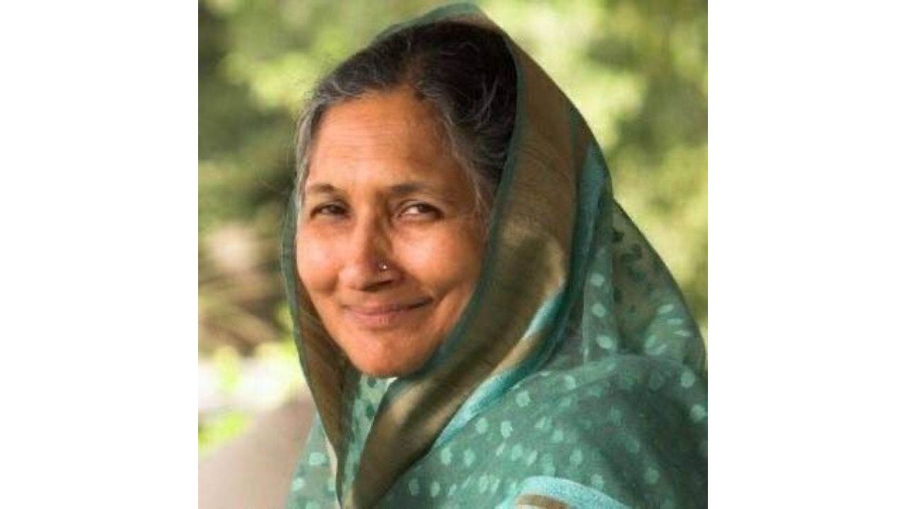 Chairperson of OP Jindal Group, Savitri Jindal leads the chart with a net worth of $17.9 billion. Credit: Twitter/@SavitriJindal