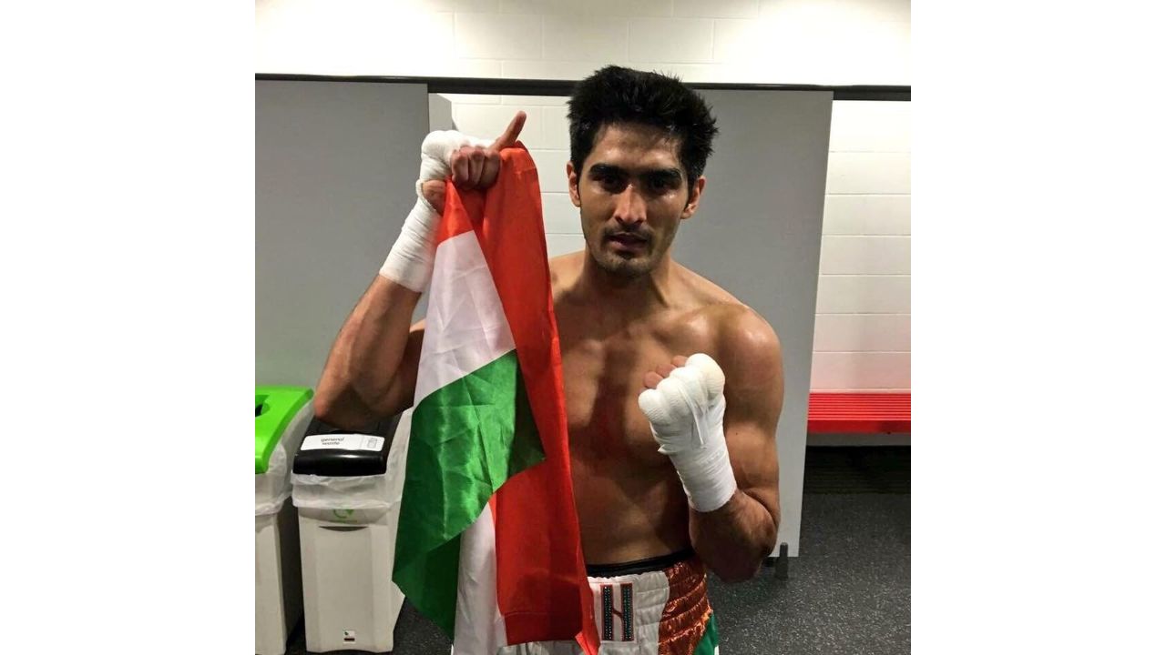 Vijender Singh: Boxer and politician Vijender Singh reportedly insured his fingers for a large amount. Credit: Instagram/singhvijender