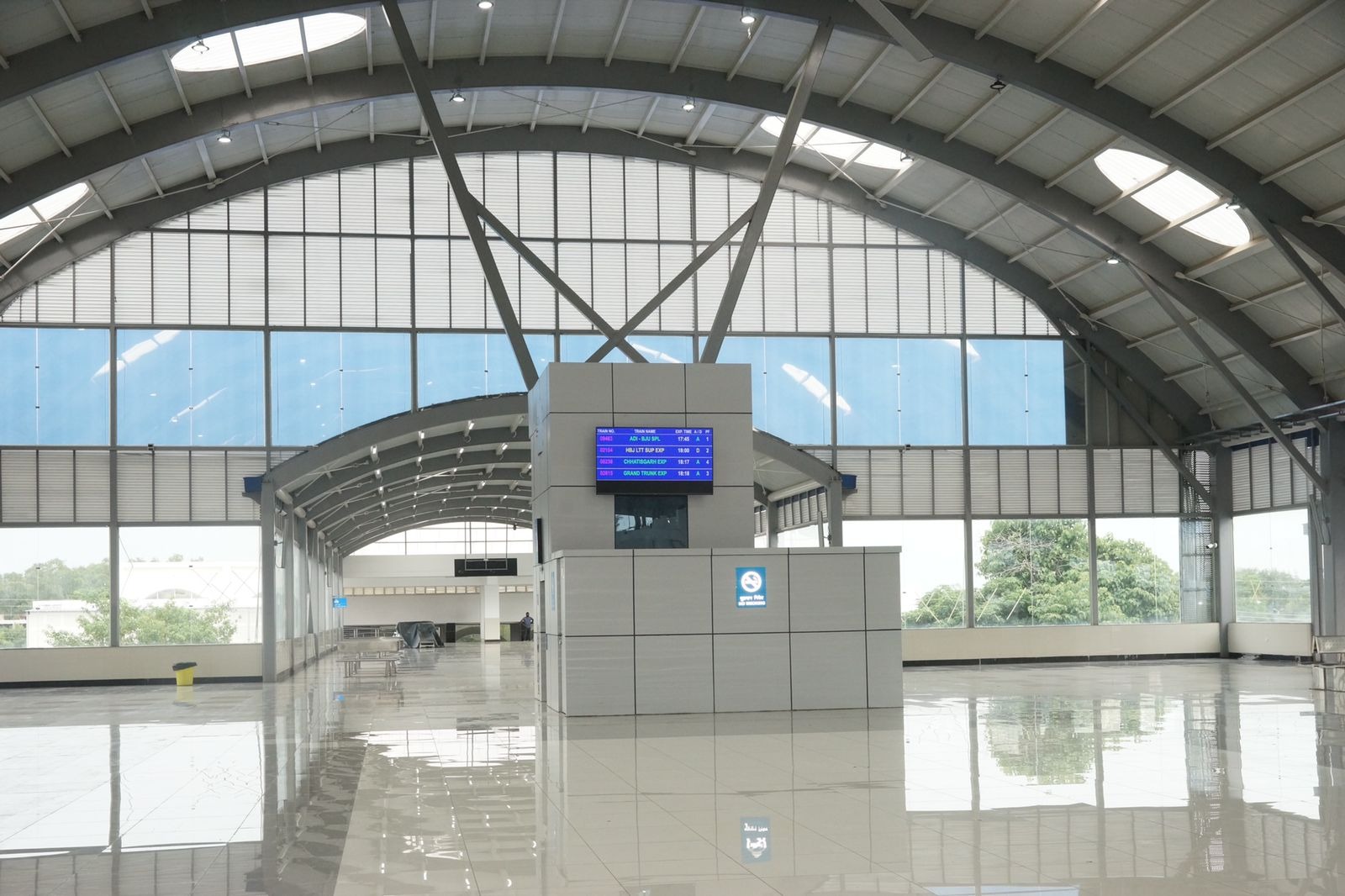 The new building also takes into account the ease of mobility for the physically challenged. Credit: PIB Photo